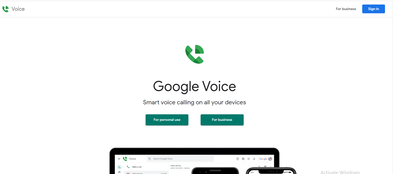 voice google