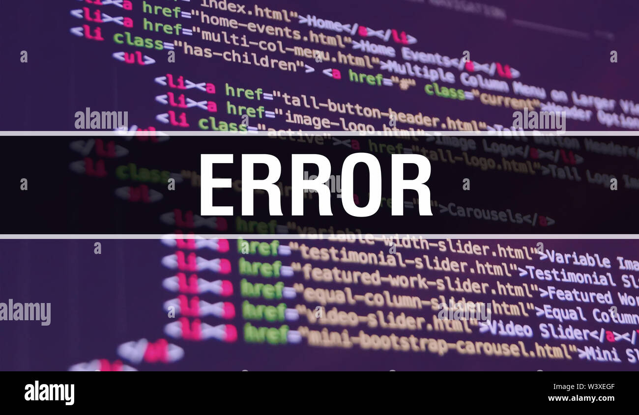 HTML Errors / W3C Validation