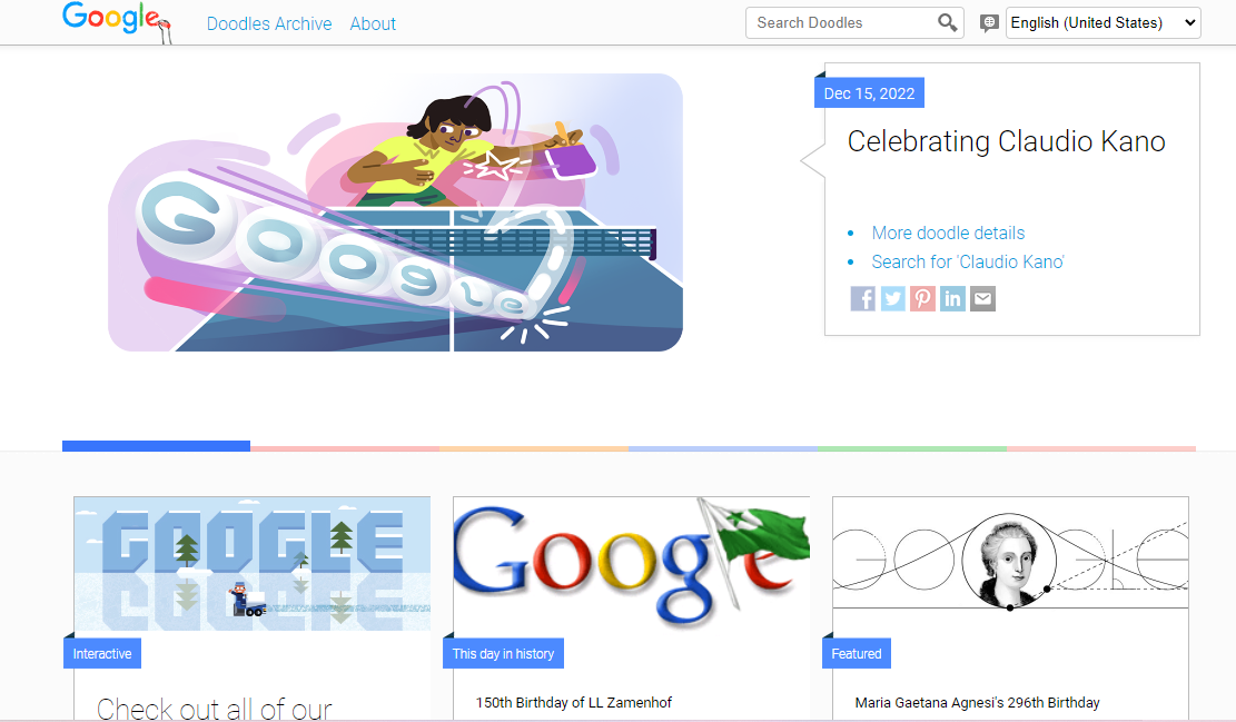 google doodles