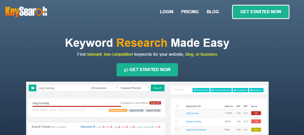 keysearch screenshot