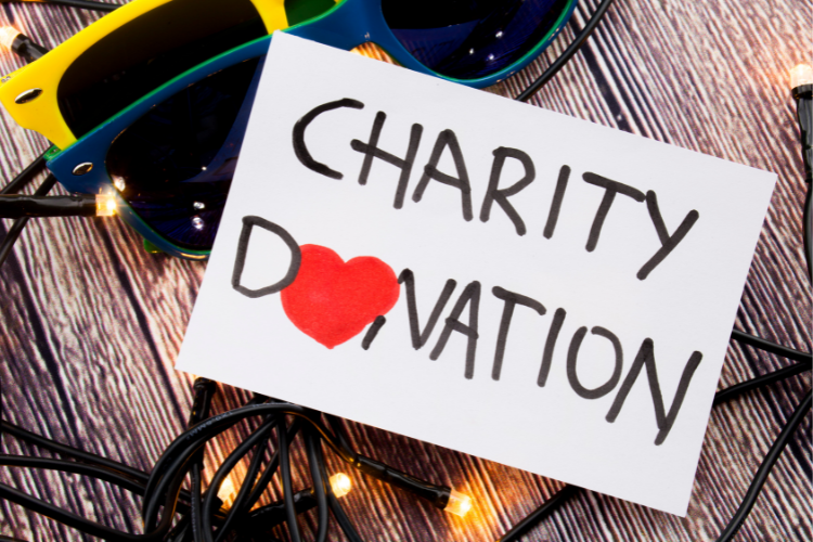 Donate to Charities or Nonprofits: