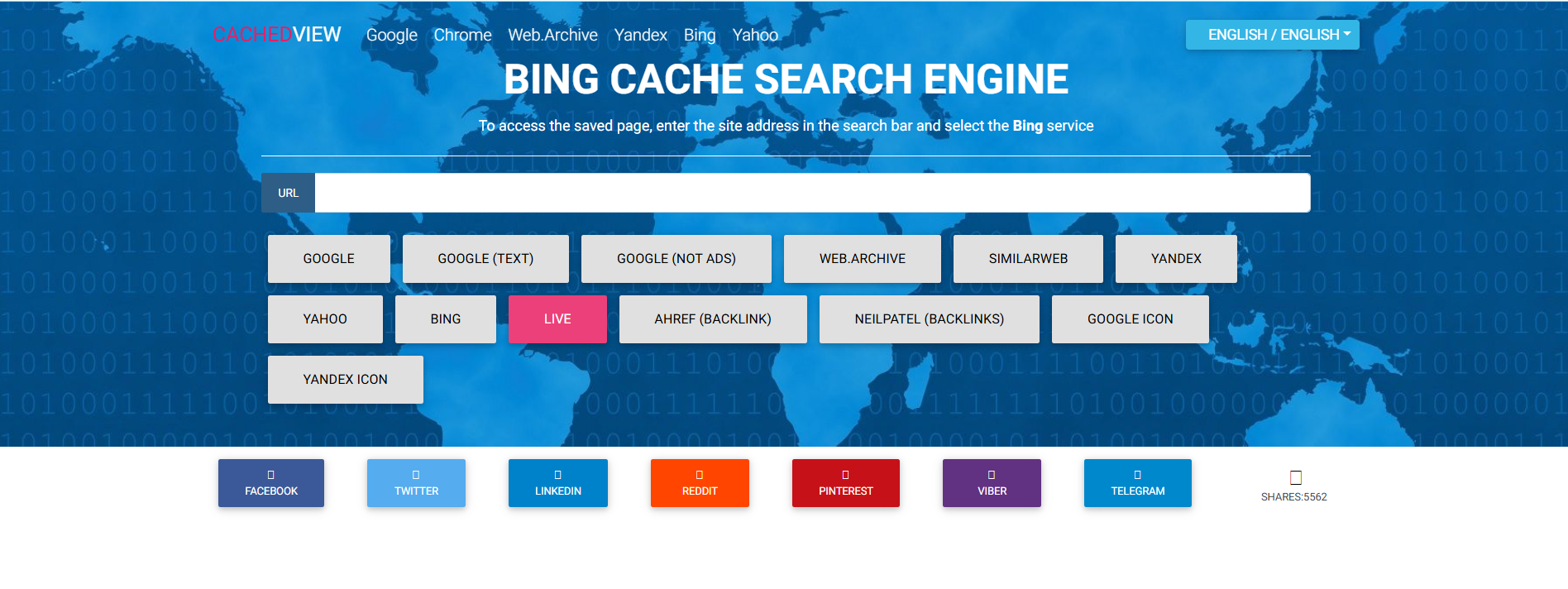 Bing Cache